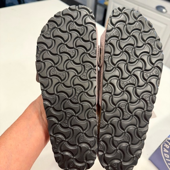 Birkenstock Women’s Oida Suede Leather Sandals Washed Purple Size US 6-6.5 NEW! - Picture 5 of 9